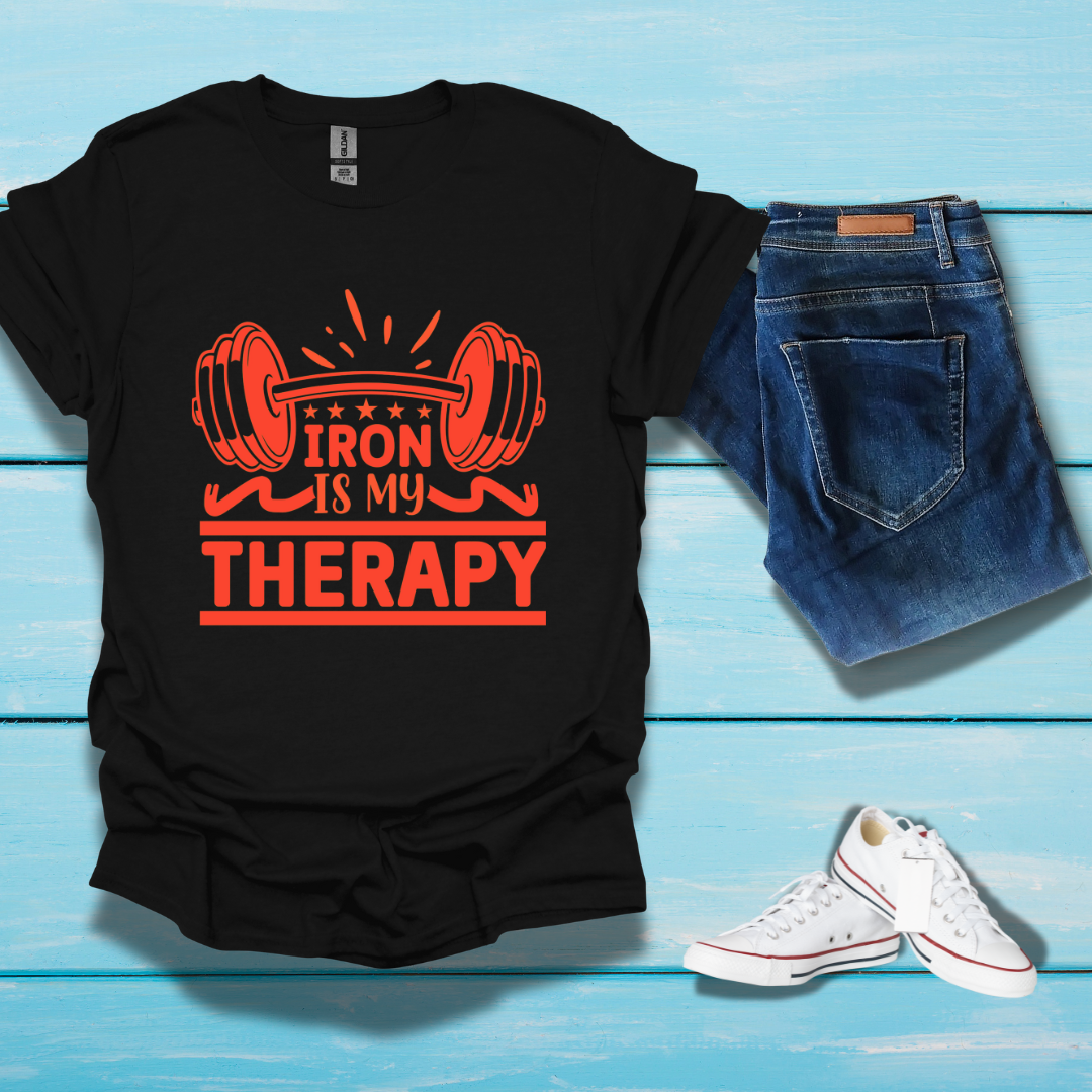 Iron Is My Therapy - Unisex T-Shirt - In Life Fashion