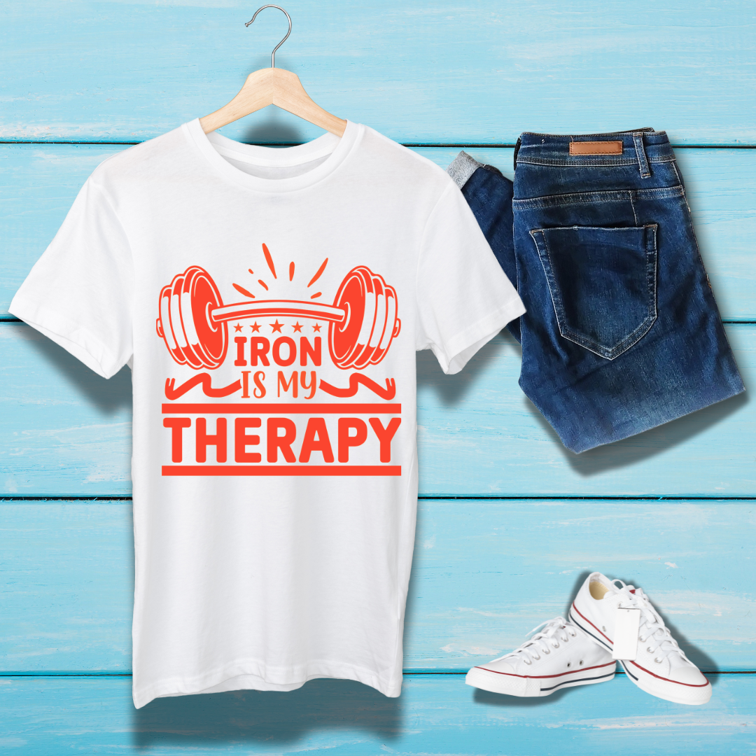 Iron Is My Therapy - Unisex T-Shirt - In Life Fashion