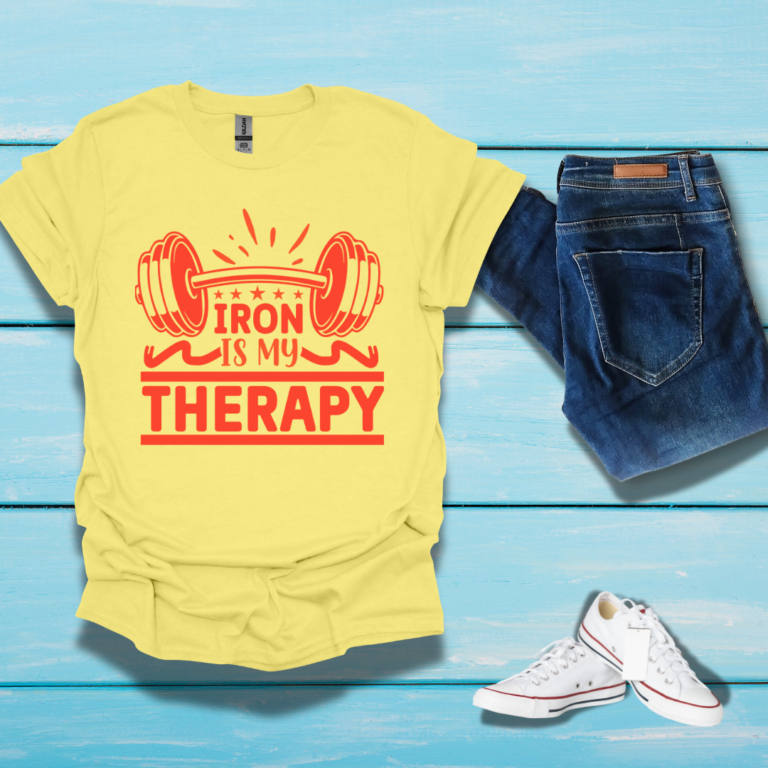 Iron Is My Therapy - Unisex T-Shirt - In Life Fashion